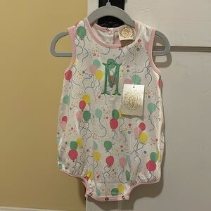 Beaufort bonnet company. 18/24m. And many more pink pattern. Is embroidered!!